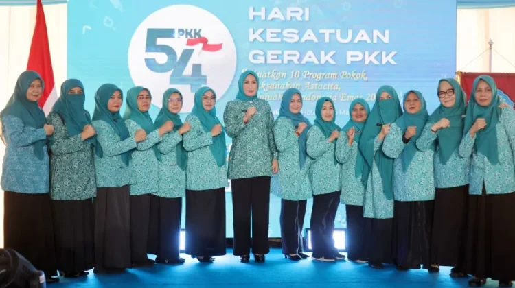 Ketua TP PKK Aceh Hadiri Pembukaan HKG PKK Nasional dan HUT Dekranas