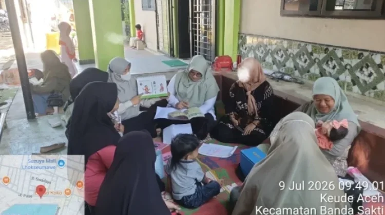Puskesmas Mon Geudong Tingkatkan Edukasi Gizi Melalui Pelayanan Desa