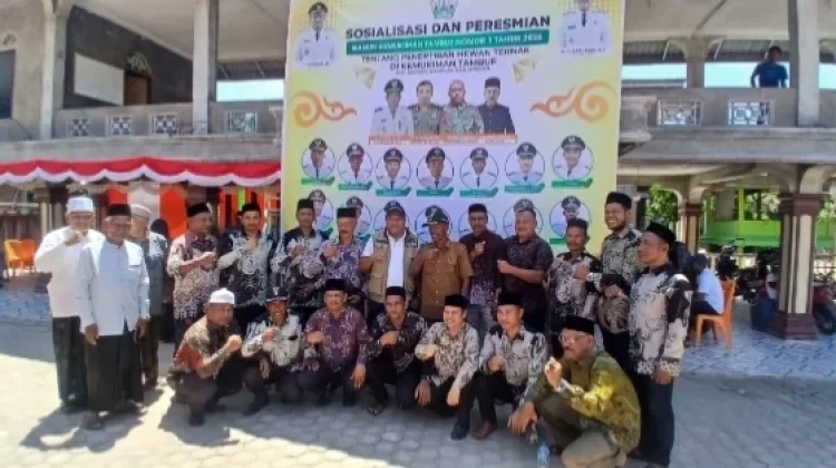 Bupati Bireuen Resmikan Qanun Penertiban Ternak Kemukiman Tambue