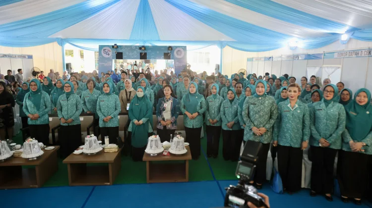 Ketua TP PKK Aceh Hadiri Pembukaan HKG PKK Nasional ke-54 dan HUT Dekranas ke-46