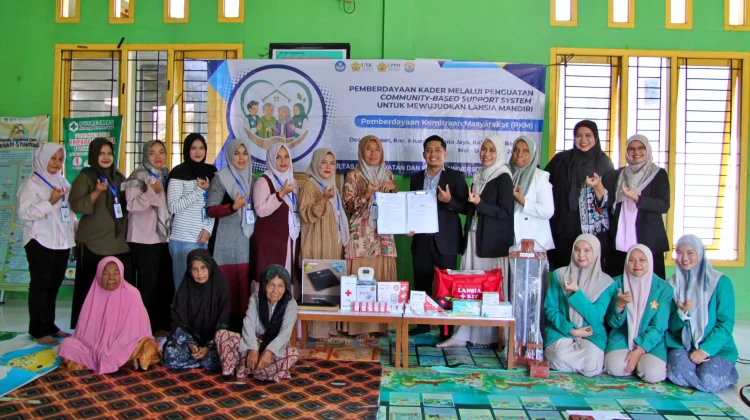 USK Perkuat Kader Desa Jaga Kesehatan Lansia Mandiri