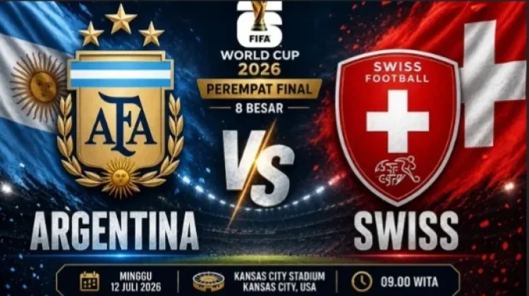 Messi dan Argentina Hadapi Tembok Kokoh Swiss