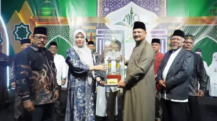 Kecamatan Seruway Pertahankan Gelar Juara Umum MTQ IX Aceh Tamiang