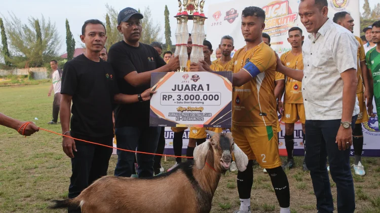 KJE FC Juarai Liga Eksekutif JPFC setelah Tumbangkan PS BI