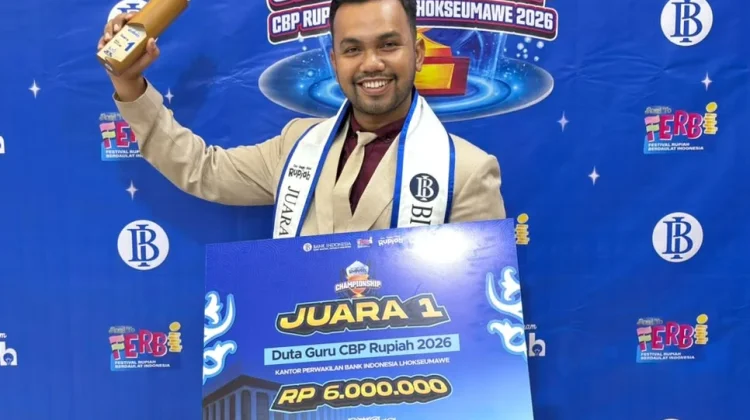 Azwar Anas Wakili Lhokseumawe ke Duta Guru CBP Rupiah Nasional