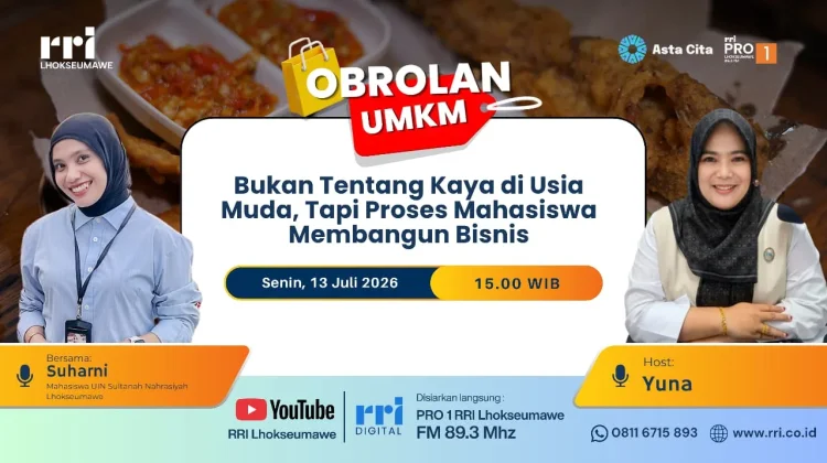 Jangan Cari Kaya Cepat, Nikmati Proses Bangun Bisnis sejak Mahasiswa