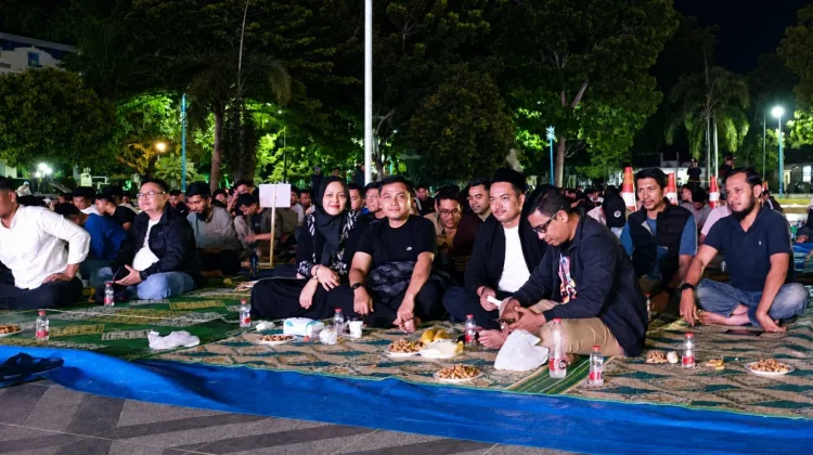 Nobar Piala Dunia Hidupkan Kebersamaan di Lapangan Merdeka Langsa