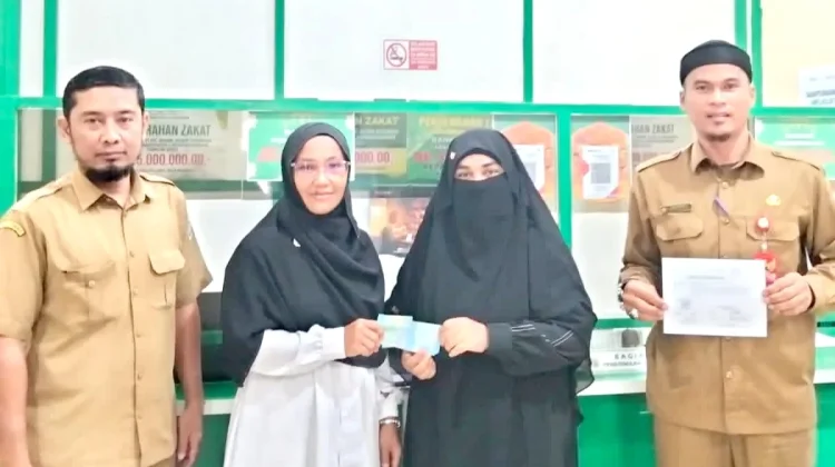 Baitul Mal Kota Lhokseumawe Ringankan Beban Keluarga Pasien Patah Tulang Wajah