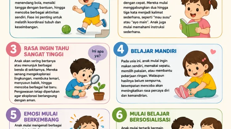 Fase yang Dilewati Anak Menjelang Usia 2 Tahun