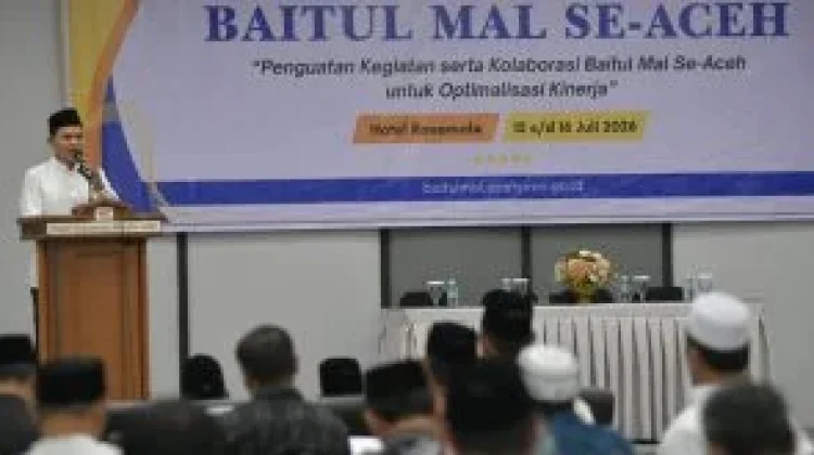 Wagub Aceh Minta Baitul Mal Kelola Zakat dan Sedekah Secara Transparan