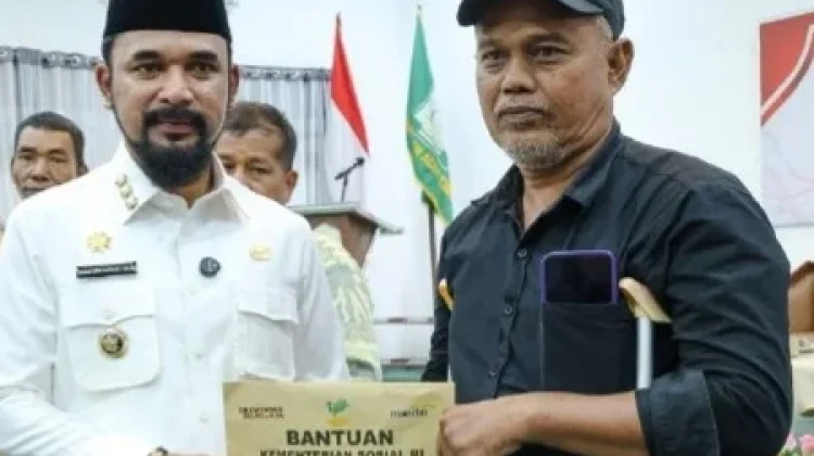 Korban Banjir Aceh Timur Terima Santunan Tahap III