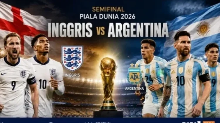 Semifinal Panas  Inggris Tantang Argentina Demi Satu Tempat di Final