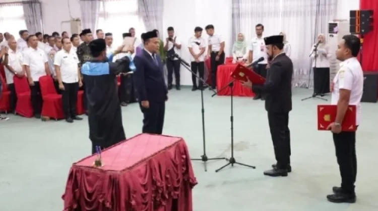 T. Reza Rizki Dilantik Sebagai Sekda Aceh Timur