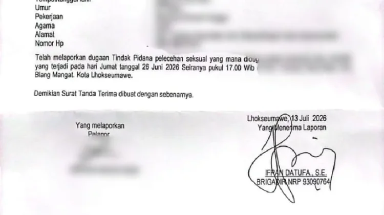 Diduga Dilecehkan Pria Lansia, Gadis di Lhokseumawe Tempuh Jalur Hukum