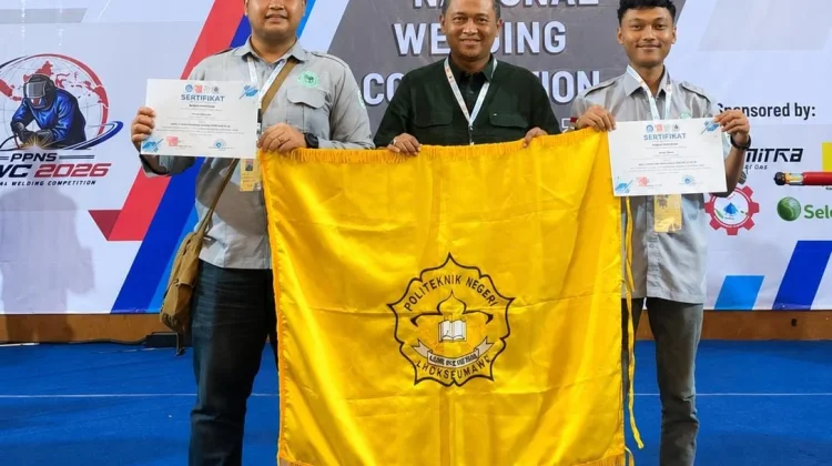 Dua Mahasiswa PNL Juara Nasional Kompetisi Pengelasan 2026