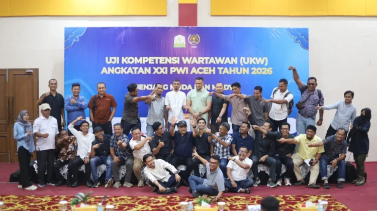 UKW PWI Aceh Cetak Wartawan Kompeten Seratus Persen