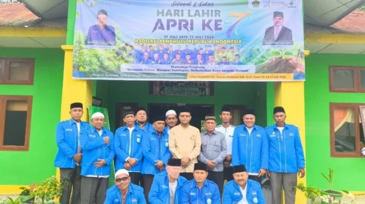Plh Kasi Bimas Islam Lepas Safari Jumat PC APRI Aceh Timur