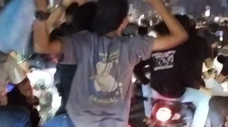 Usai Nobar Final Piala Dunia di Lhokseumawe, Remaja Turun ke Jalan