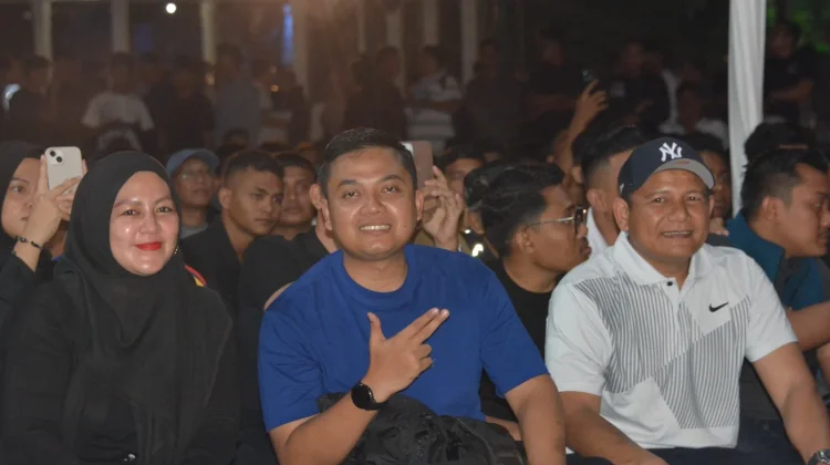 Wali Kota Langsa Meriahkan Nobar Final Piala Dunia