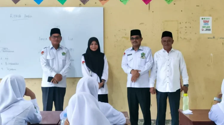 Kakankemenag Aceh Timur Pastikan Penguatan Sarana Belajar di MAN 1