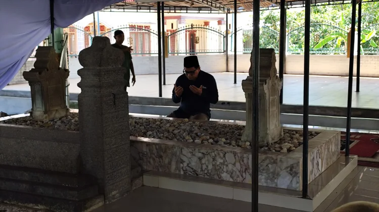 Dewas RRI Ziarah ke Makam Sultan Malik As-Saleh Aceh Utara