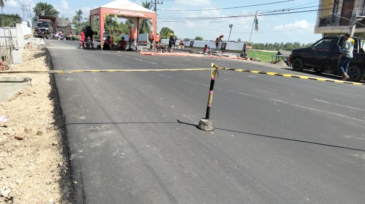 Jembatan Langa Aceh Utara Lintasan Medan-Banda Aceh Kembali Dibuka-Tutup