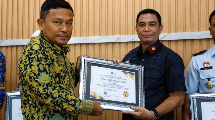 Lapas Lhoksukon Raih Treasury Awards Dengan Nilai 99,06