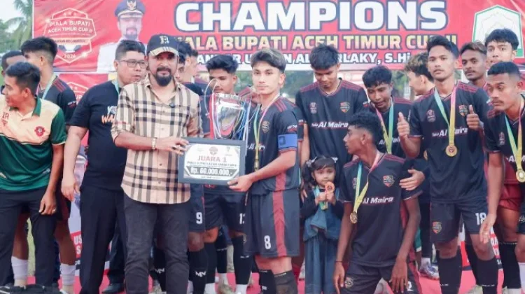 Darul Ihsan Juara Piala Bupati Aceh Timur Cup II