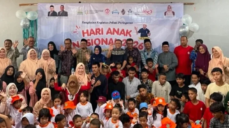 Dinas Sosial Aceh Peringati Hari Anak Nasional 2026