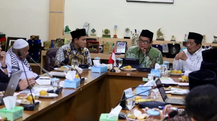 Kawal Wakaf Blangpadang, Pemprov Aceh dan Ulama Temui BWI Pusat