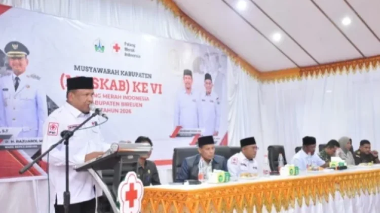 Muskab VI PMI Bireuen Jadi Momentum Perkuat Organisasi Kemanusiaan