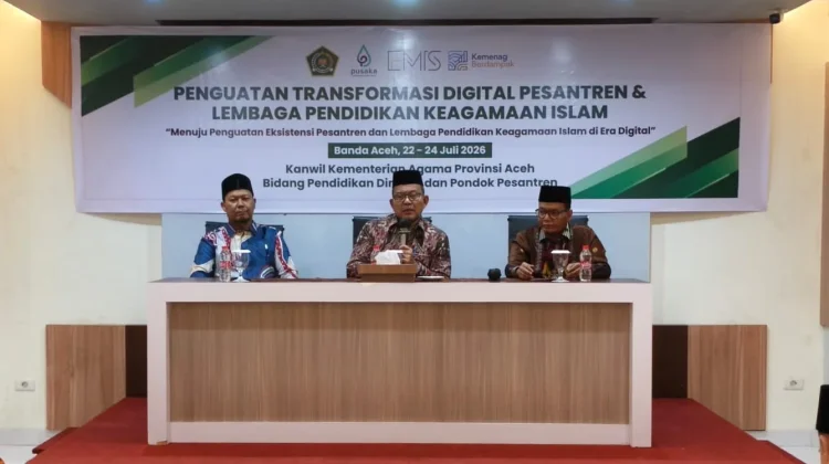 Kemenag Aceh Dorong Pesantren Adaptif di Era Digital