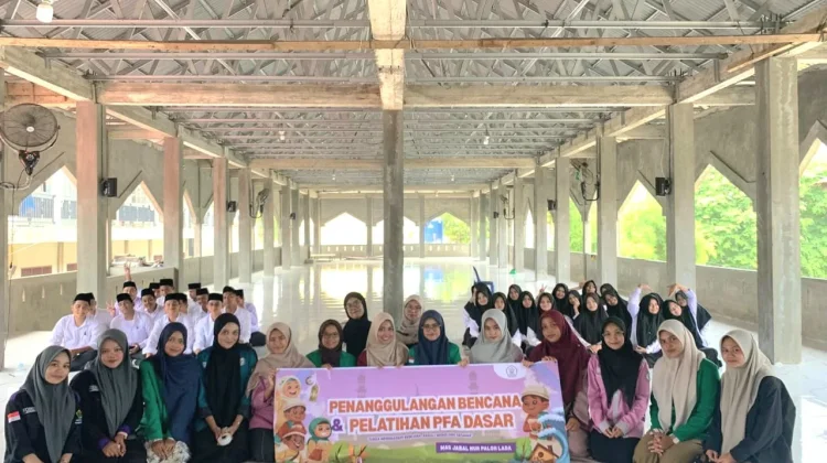 Mahasiswa Psikologi Bekali Pengurus OSIM MAS Jabal Nur Kesiapsiagaan Psikologis