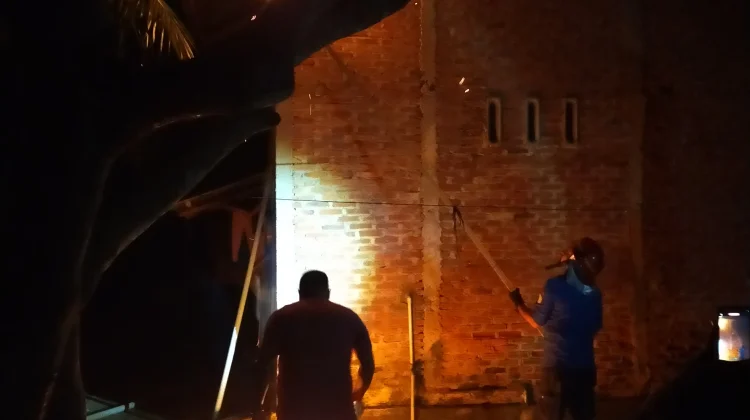 Koloni Tawon Berhasil Dievakuasi, Warga Jambo Timu Kembali Aman