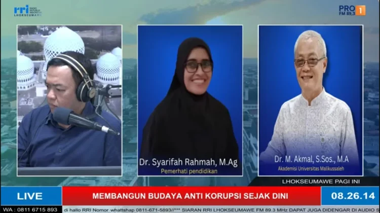 Membangun Budaya Anti Korupsi sejak Dini