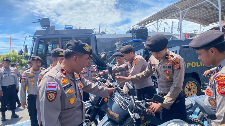 Dit Samapta Polda Aceh Perkuat Kesiapsiagaan Hadapi Situasi Kontinjensi