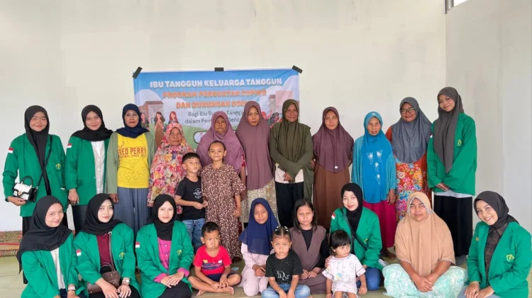 Mahasiswa Psikologi Unimal Dampingi Penyintas Banjir Pulihkan Trauma