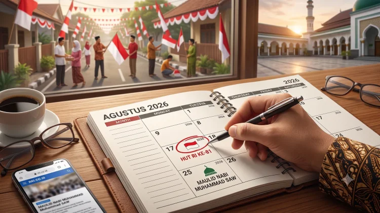 Siap-Siap Long Weekend! Ini Daftar Tanggal Merah dan Hari Besar Agustus 2026