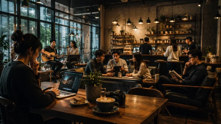 Kafe Bukan Lagi Sekadar Tempat Ngopi, Ada Apa?