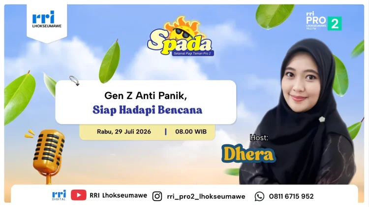 Gen Z Anti Panik, Siap Tanggap Bencana