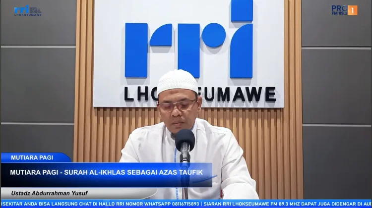 Surah Al Ikhlas sebagai Azas Taufik