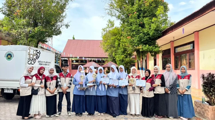 Mahasiswa KKN Tematik Literasi 68 USK Gelar Lomba Menulis Cerita SMPN 1 Bandar Dua