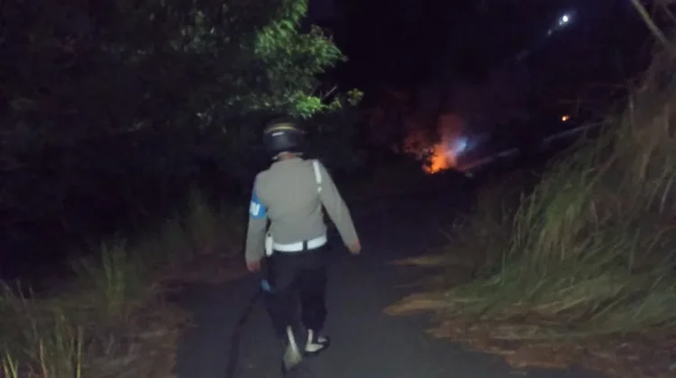 Kebakaran Ilalang, Polisi Imbau Warga Waspada Musim Kemarau
