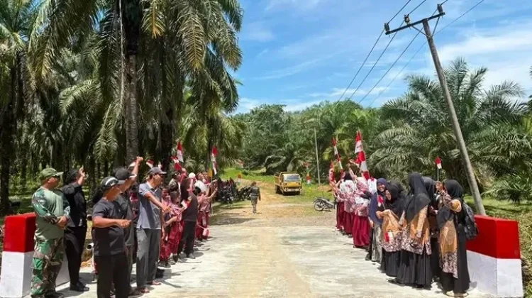 Jembatan Aramco di Cot Girek Kini Telah Rampung
