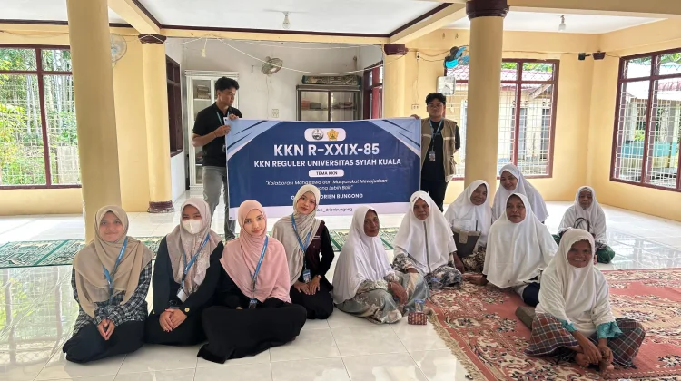 Mahasiswa KKN USK Perkuat Peran Orang Tua Berkualitas