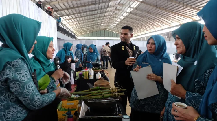 TP PKK Julok Juara II Lomba Tet Pulot Se-Aceh Timur