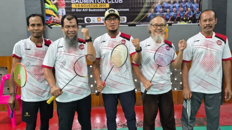 PB Barona Gelar Turnamen Badminton