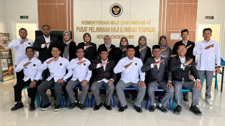 Apel Perdana Bersama 10 ASN Baru, Kemenhaj Lhokseumawe Perkuat Pelayanan Haji 2027