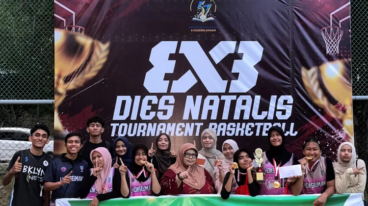 Pink Eagle Lhokseumawe Rebut Emas Basket 3x3 Se-Aceh