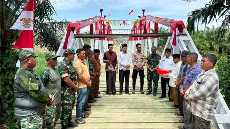 Jembatan Garuda Cot Girek Aceh Utara Kini Telah Siap